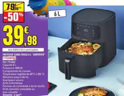E.Leclerc HKOENIG Friteuse sans huile 6 l “airfryer" offre
