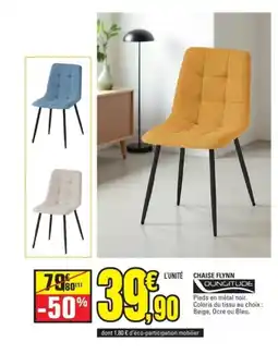 E.Leclerc OUNGITUDE Chaise flynn offre