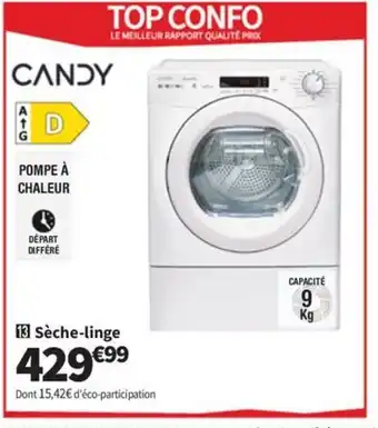 Conforama CANDY Sèche-linge offre