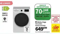 Conforama Sèche-linge offre