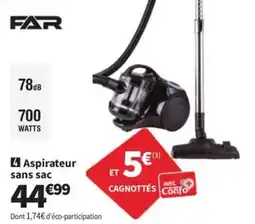 Conforama Aspirateur sans sac offre