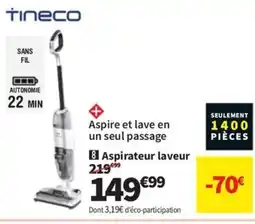 Conforama TINECO Aspirateur laveur offre