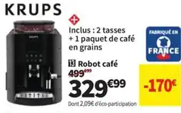 Conforama KRUPS Robot café offre