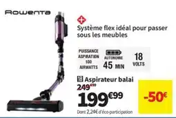 Conforama ROWENTA Aspirateur balai offre