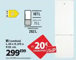 Conforama Combiné L.54 x H.176 x P.55 cm offre
