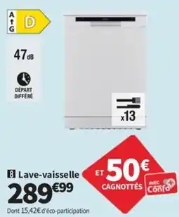 Conforama Lave-vaisselle offre