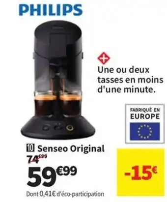 Conforama PHILIPS Senseo Original offre