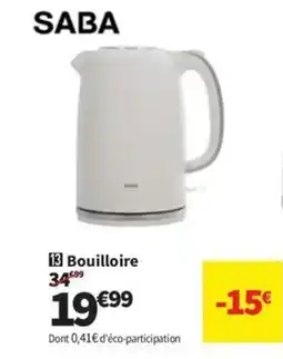 Conforama SABA Bouilloire offre