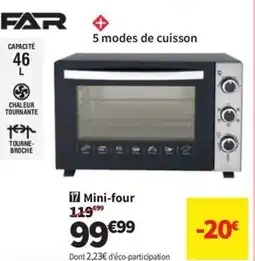 Conforama FAR Mini-four offre