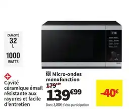 Conforama Micro-ondes monofonction offre