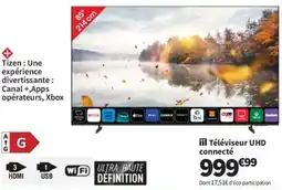 Conforama SAMSUNG Téléviseur UHD connecté offre