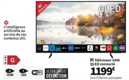 Conforama SAMSUNG Téléviseur UHD QLED connecté offre
