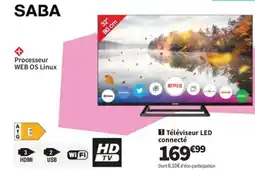 Conforama SABA Téléviseur LED connecté offre