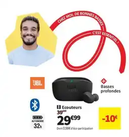 Conforama JBL Ecouteurs offre