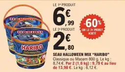 E.Leclerc Seau halloween mix haribo offre
