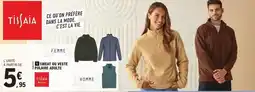 E.Leclerc Sweat ou veste polaire adulte offre