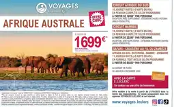 E.Leclerc AFRIQUE AUSTRALE OFFRE CHOC offre