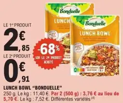 E.Leclerc Lunch bowl bonduelle offre