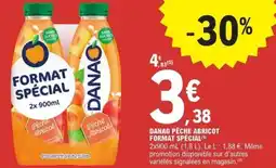E.Leclerc Danao pêche abricot format spécial offre