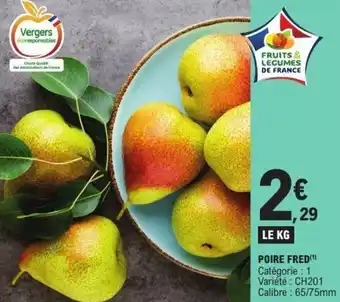 E.Leclerc Poire fred offre