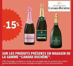 E.Leclerc SUR LES PRODUITS PRÉSENTS EN MAGASIN DE LA GAMME CANARD DUCHÊNE offre