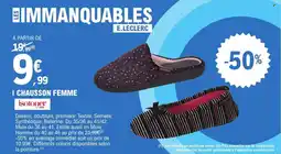 E.Leclerc I chausson femme offre