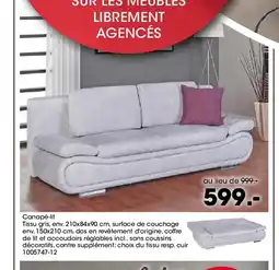 Möbel Martin Canapé-lit offre
