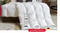 Möbel Martin Couette toutes saisons offre