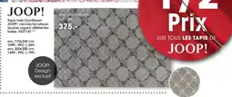 Möbel Martin JOOP! Tapis tissé Cornflower JOOP!, viscose/acrylique, double argent offre