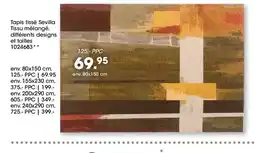 Möbel Martin Tapis tissé Sevilla Tissu mélangé offre