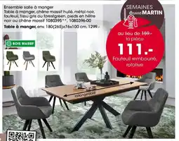 Möbel Martin Ensemble salle à manger offre