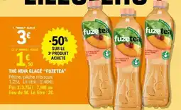 E.Leclerc THÉ NOIR GLACÉ FUZETEA offre
