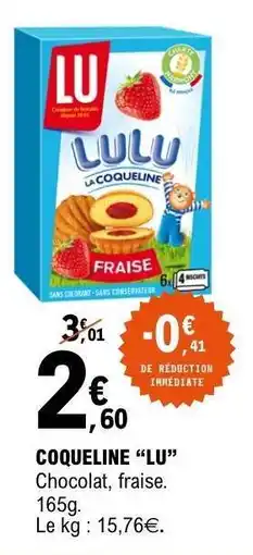 E.Leclerc COQUELINE “LU” offre