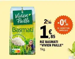 E.Leclerc RIZ BASMATI “VIVIEN PAILLE” offre