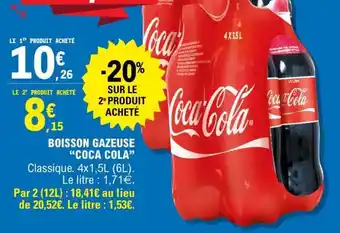 E.Leclerc Boisson Gazeuse 'Coca Cola' offre