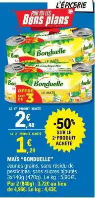 E.Leclerc Maïs 'Bonduelle' offre