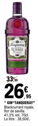 E.Leclerc Gin Tanqueray offre