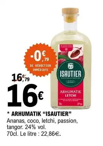 E.Leclerc ARHUMATIK 'ISAUTIER' offre