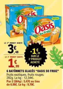 E.Leclerc Oasis So Fruiz offre