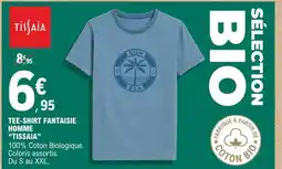 E.Leclerc TEE-SHIRT FANTAISIE HOMME TISSAIA offre