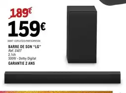 E.Leclerc BARRE DE SON LG offre