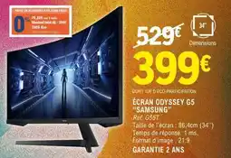 E.Leclerc ÉCRAN ODYSSEY G5 “SAMSUNG” offre