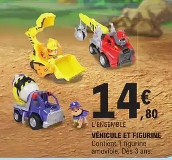 E.Leclerc Véhicule et figurine offre