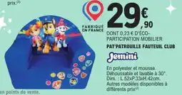 E.Leclerc PAT'PATROUILLE FAUTEUIL CLUB offre