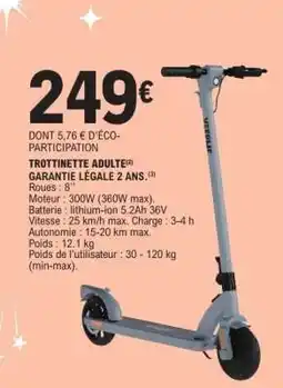 E.Leclerc Trottinette Adulte offre