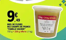 E.Leclerc Miel De Fleurs Des Champs De France Famille Vacher offre
