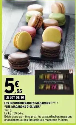E.Leclerc LES INCONTOURNABLES MACARONS offre
