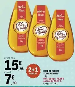 E.Leclerc Miel de Fleurs Lune de Miel offre