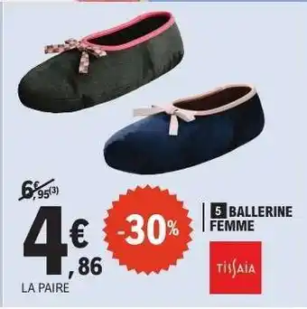 E.Leclerc Ballerine Femme offre