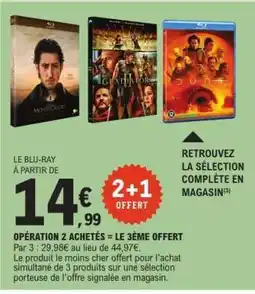 E.Leclerc Le Blu-ray offre